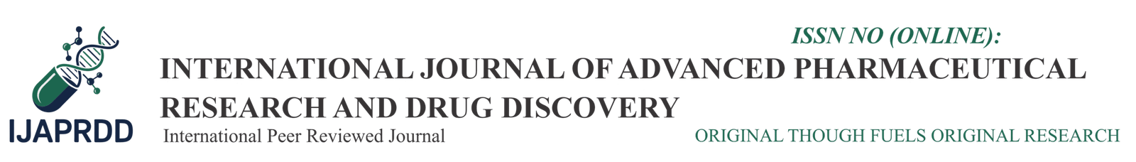 International Journal of Advanced Pharmaceutical Research and Drug Discovery
